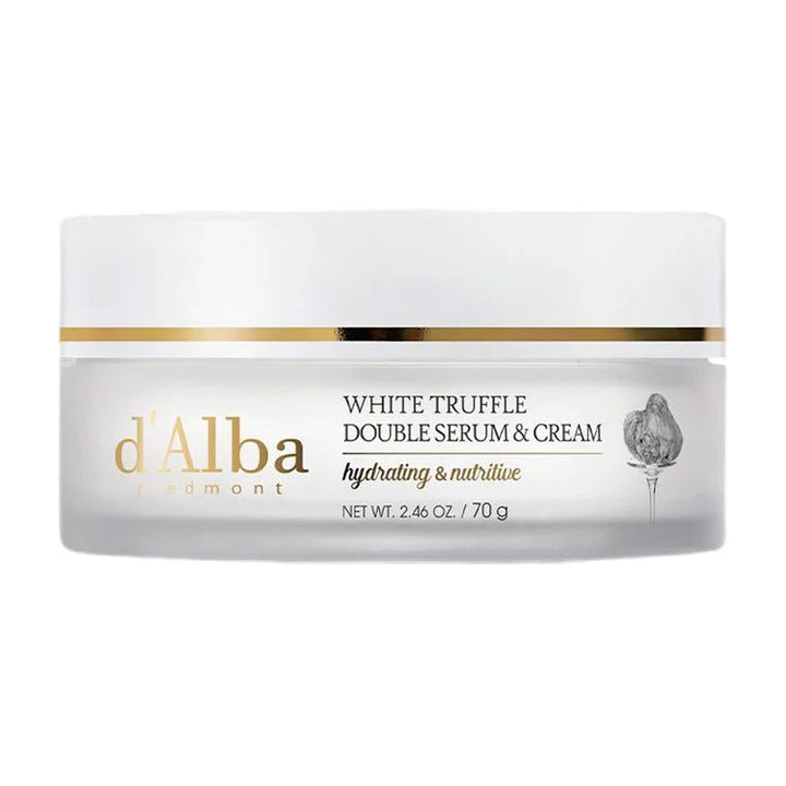 d'ALBA White Truffle Double Serum & Cream - Peaches&Creme Shop Korean Skincare Malta