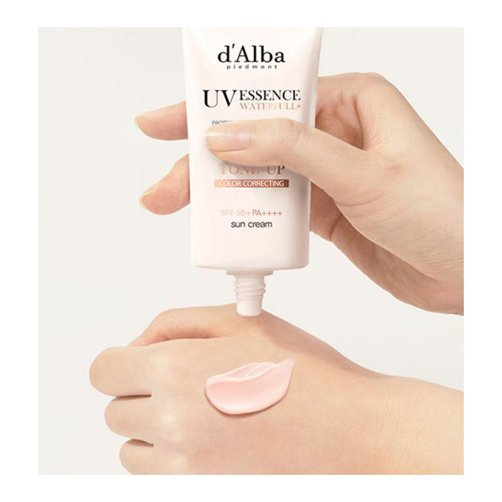 d'ALBA Waterfull Tone-up Sunscreen - Peaches&Creme Korean Skincare