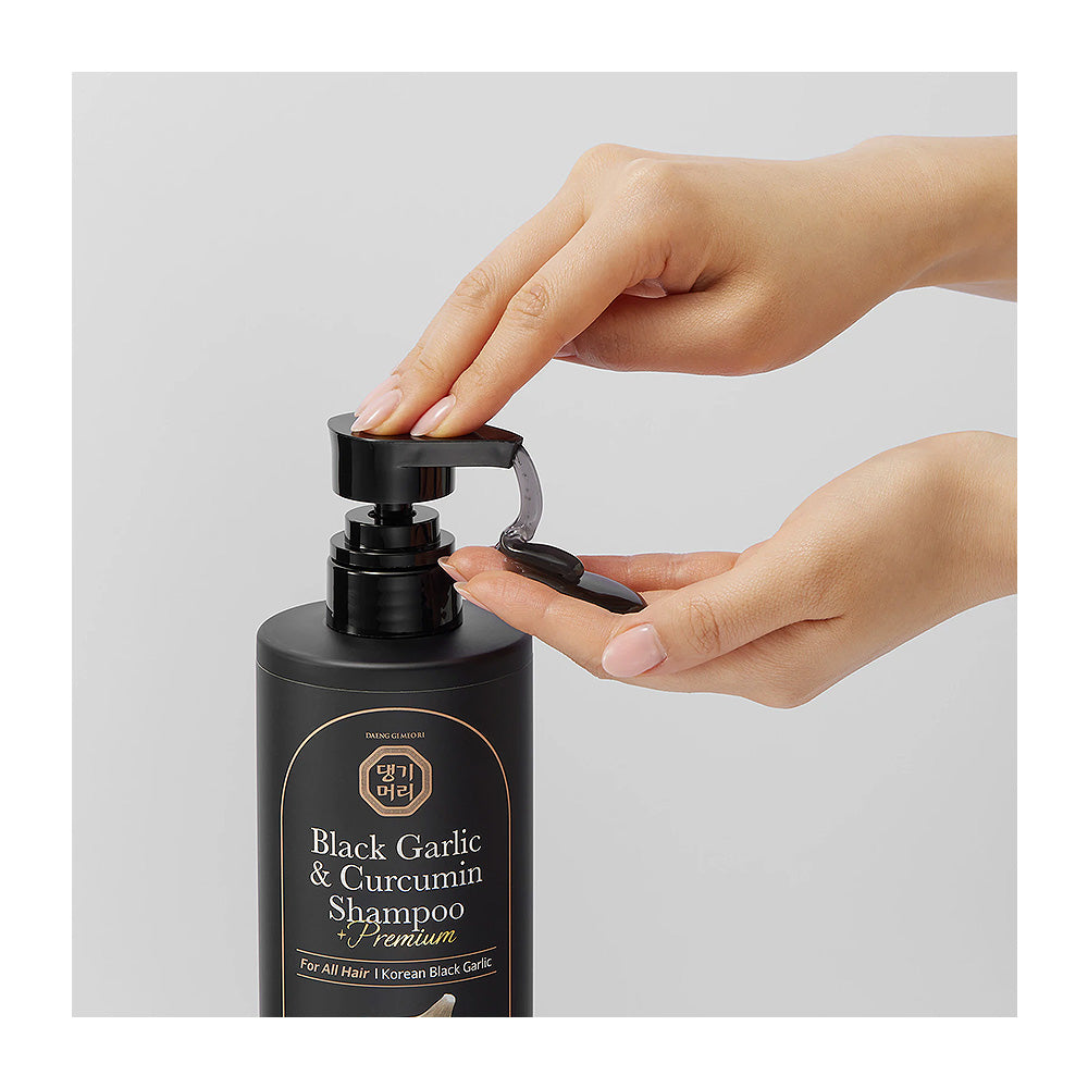 Daeng Gi Meo Ri Premium Black Garlic & Curcumin Shampoo - Peaches&Creme Shop Korean Skincare Malta