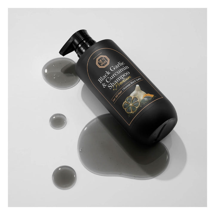 Daeng Gi Meo Ri Premium Black Garlic & Curcumin Shampoo - Peaches&Creme Shop Korean Skincare Malta