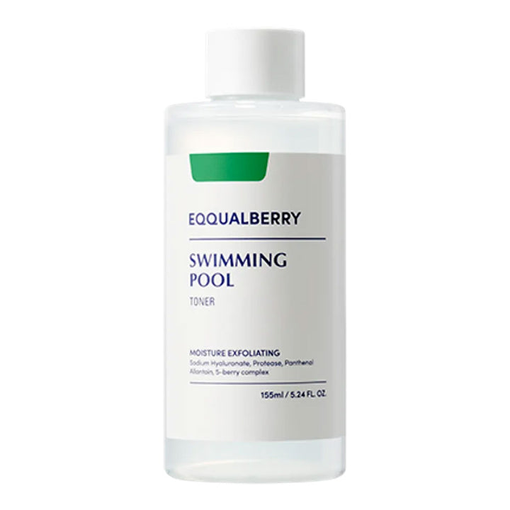 EQQUALBERRY Swimming Pool Daily Facial Toner - Peaches&Creme Shop Korean Skincare Malta