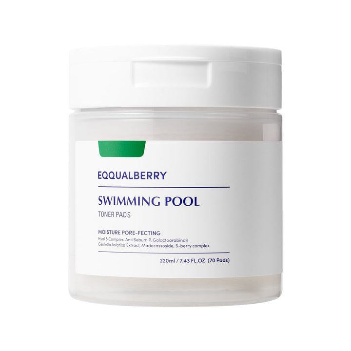 EQQUALBERRY Swimming Pool Toner Pads - Peaches&Creme Shop Korean Skincare Malta