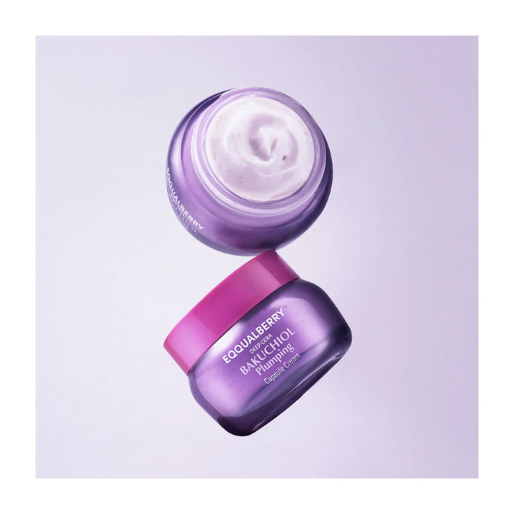 EQQUALBERRY Bakuchiol Plumping Capsule Cream - Peaches&Creme Shop Korean Skincare Malta