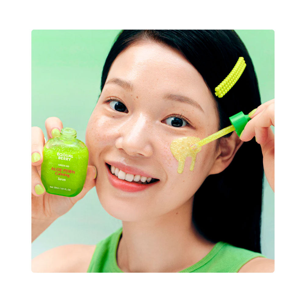 EQQUALBERRY Aloe PDRN Calming Serum -Peaches&Creme Shop Korean Skincare Malta