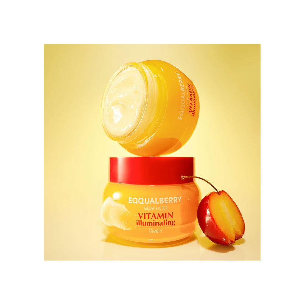 EQQUALBERRY Vitamin Illuminating Cream - Peaches&Creme Shop Korean Skincare Malta