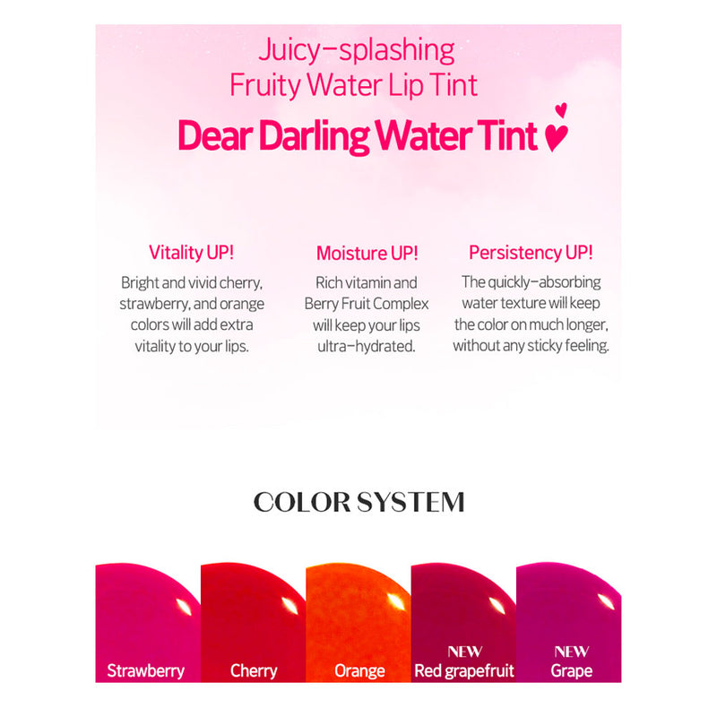 ETUDE Dear Darling Water Tint - Peaches&Creme Shop Korean Skincare Malta