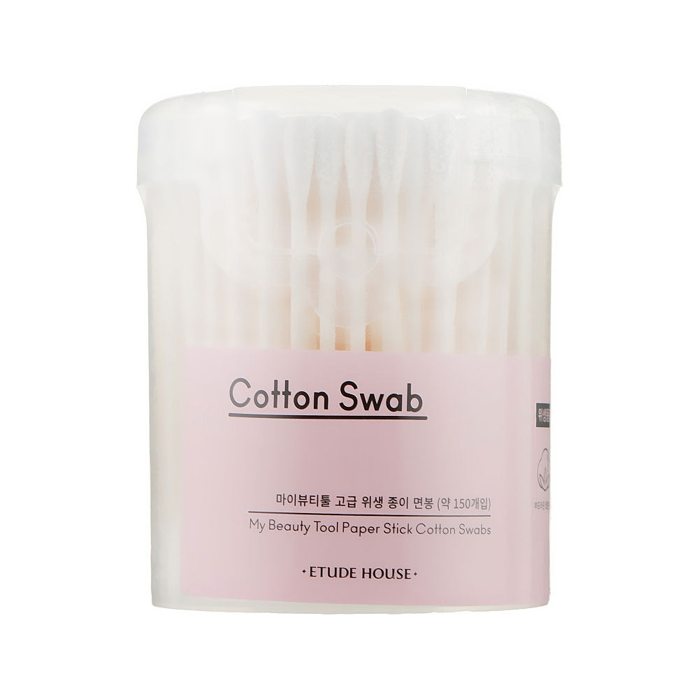 ETUDE My Beauty Tool Paper Stick Cotton Swabs - Peaches&Creme Shop Korean Skincare Malta