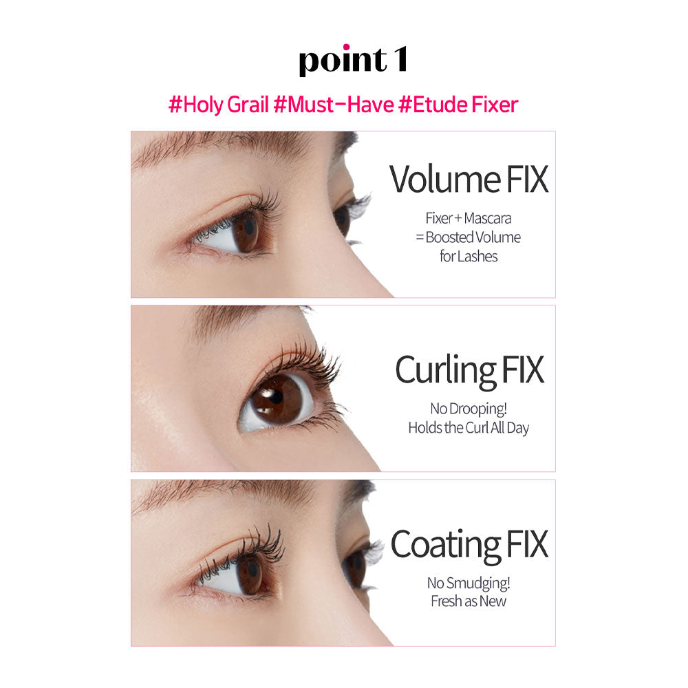 ETUDE Dr.Mascara Fixer For Perfect Lash - Peaches&Creme Shop Korean Skincare Malta