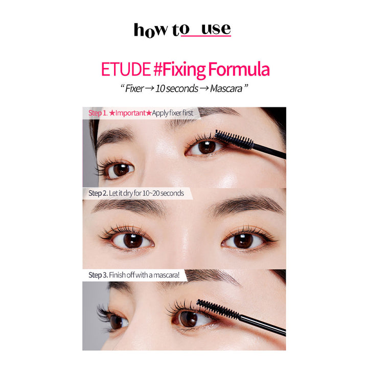 ETUDE Dr.Mascara Fixer For Perfect Lash - Peaches&Creme Shop Korean Skincare Malta