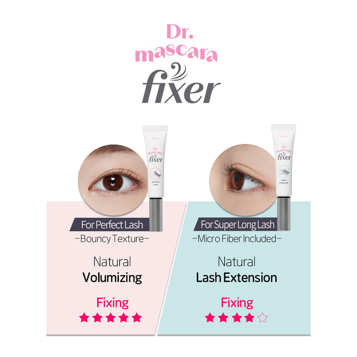 ETUDE Dr.Mascara Fixer  For Super Long Lash - Peaches&Creme Shop Korean Skincare Malta