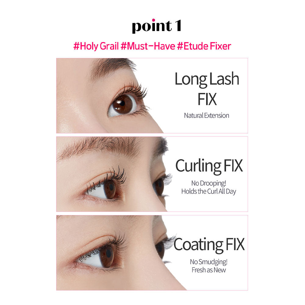 ETUDE Dr.Mascara Fixer  For Super Long Lash - Peaches&Creme Shop Korean Skincare Malta