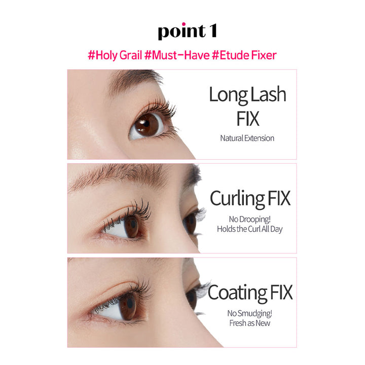 ETUDE Dr.Mascara Fixer  For Super Long Lash - Peaches&Creme Shop Korean Skincare Malta