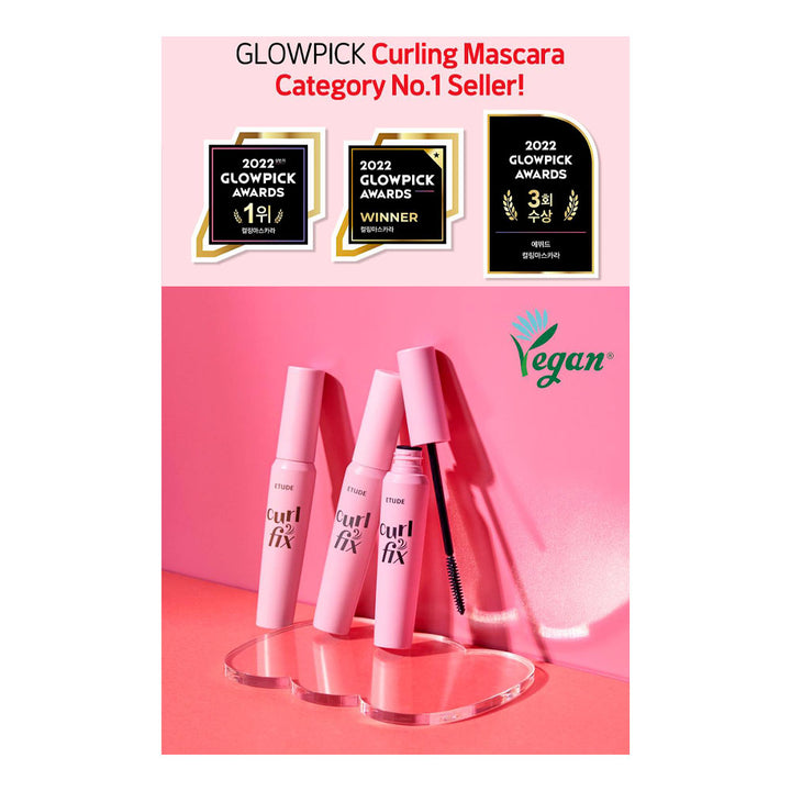 ETUDE Curl Fix Mascara - Peaches&Creme Shop Korean Skincare Malta