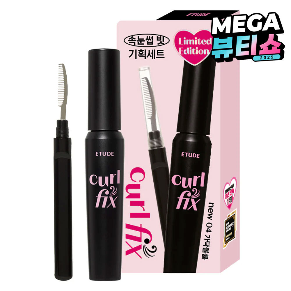 ETUDE Curl Fix Mascara - Peaches&Creme Shop Korean Skincare Malta