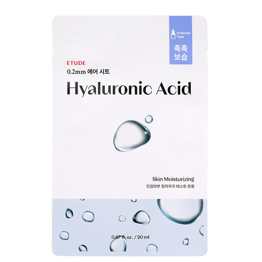 ETUDE 0.2 Therapy Air Mask [HYALURONIC ACID] - Peaches&Creme Shop Korean Skincare Malta