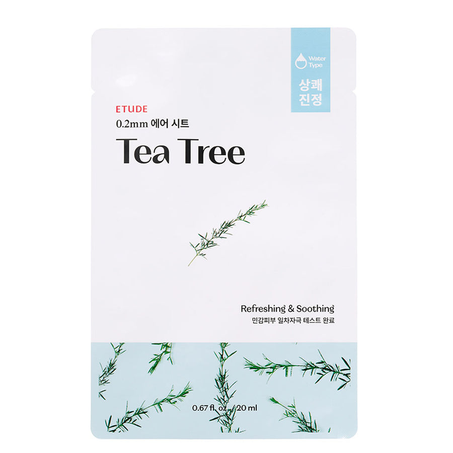 ETUDE 0.2 Therapy Air Mask [TEA TREE] - Peaches&Creme Shop Korean Skincare Malta 