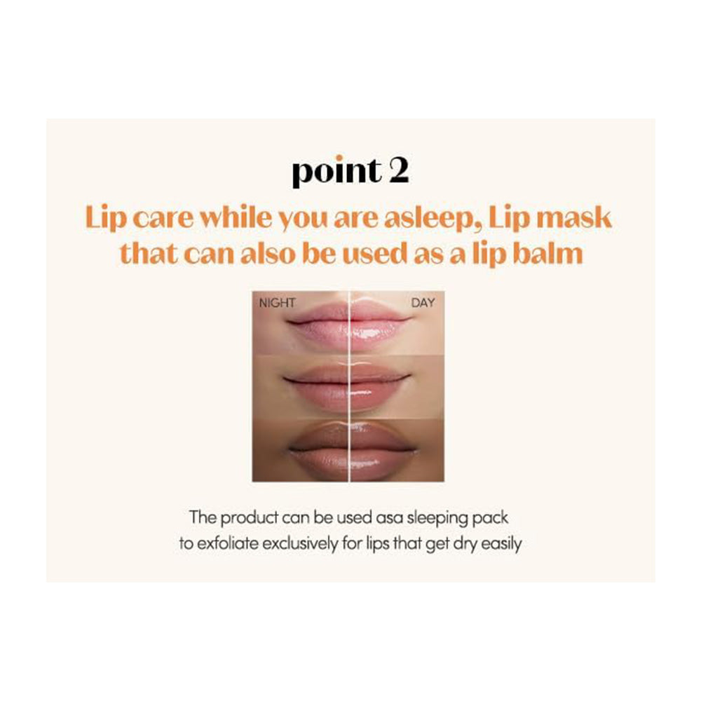 ETUDE Ginger Sugar Overnight Lip Mask - Peaches&amp;Creme Shop Korean Skincare Malta