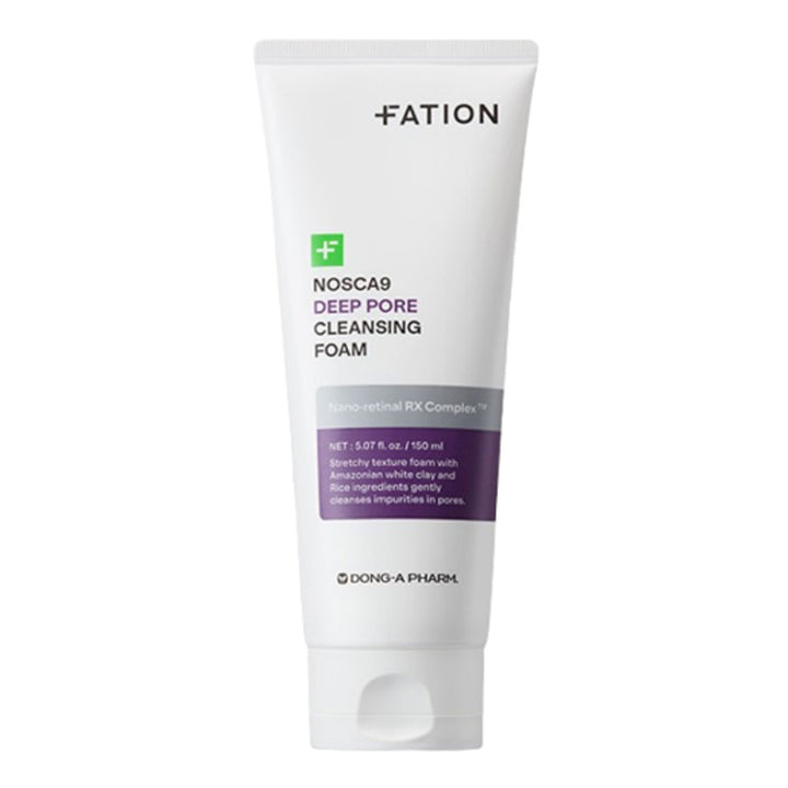 FATION Nosca9 Deep Pore Cleansing Foam - Peaches&Creme Shop Korean Skincare Malta
