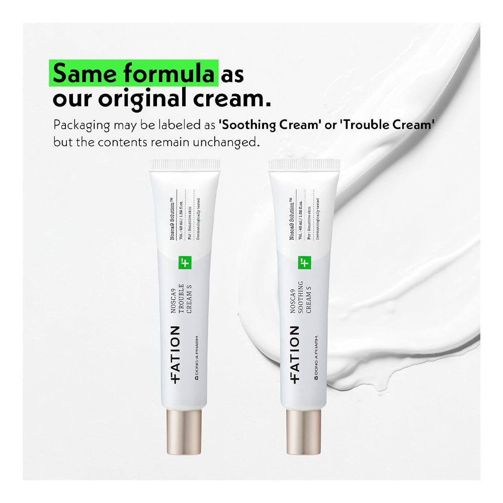 FATION NOSCA9 Soothing Cream S - Peaches&Creme Shop Korean Skincare Malta