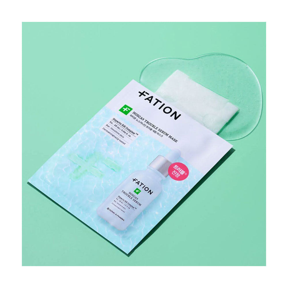 FATION NOSCA9 Soothing Serum Mask S - Peaches&Creme Shop Korean Skincare Malta