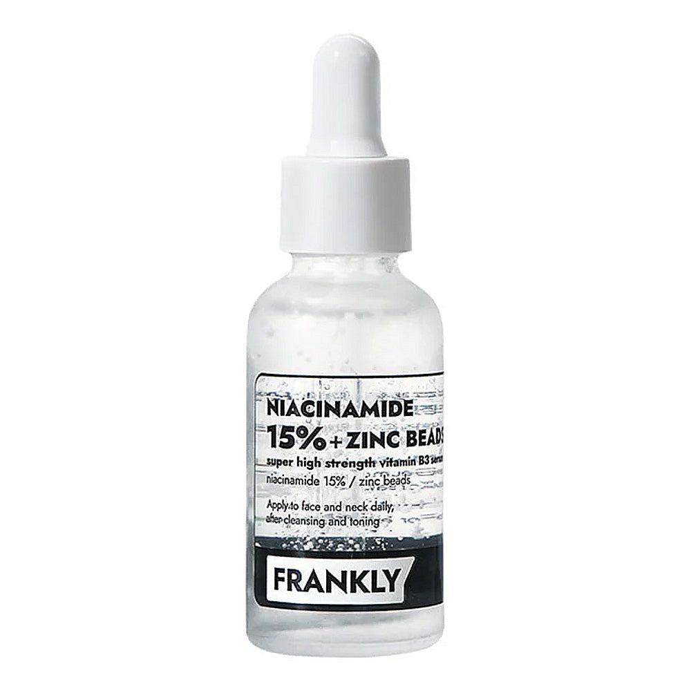 FRANKLY Niacinamide 15% Zinc Beads Serum - Peaches&Creme Shop Korean Skincare Malta