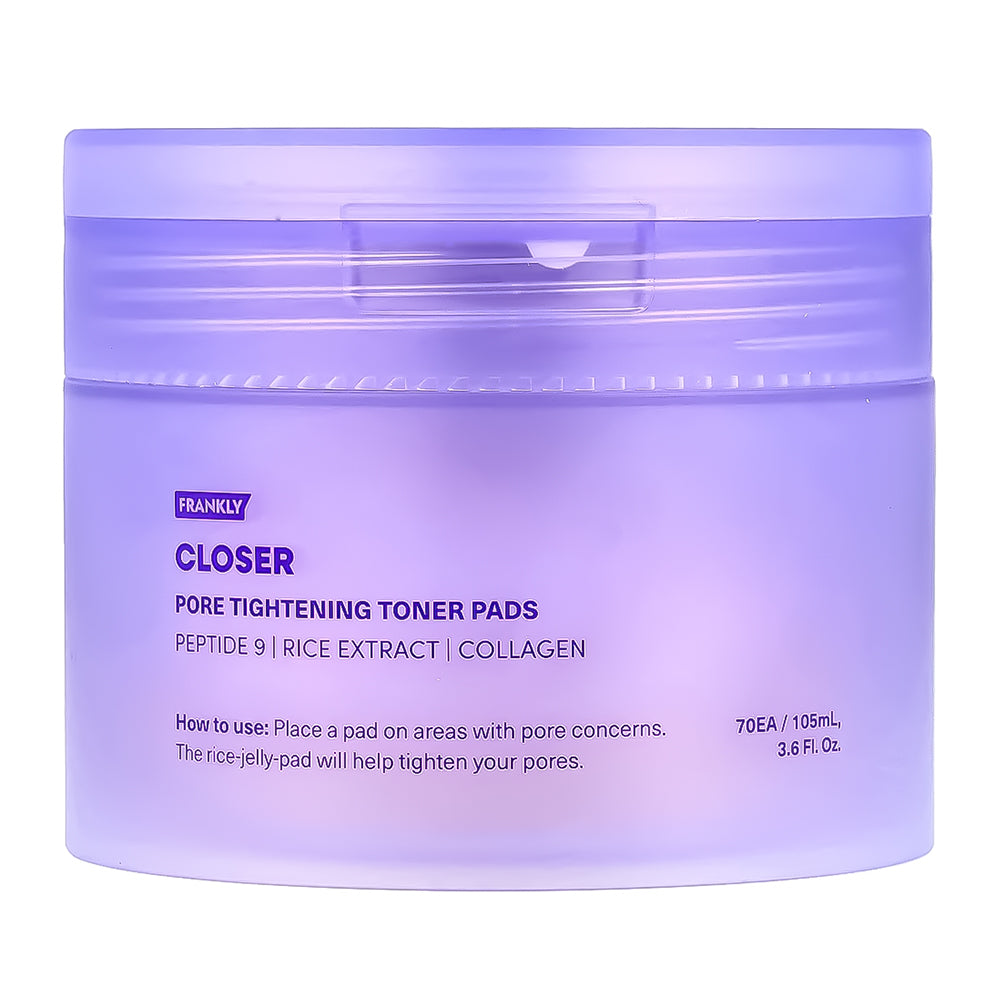 FRANKLY Closer Rice Jelly Toner Pads - Peaches&Creme Shop Korean Skincare Malta