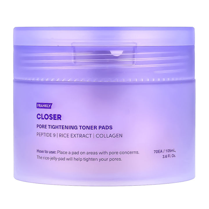 FRANKLY Closer Rice Jelly Toner Pads - Peaches&Creme Shop Korean Skincare Malta