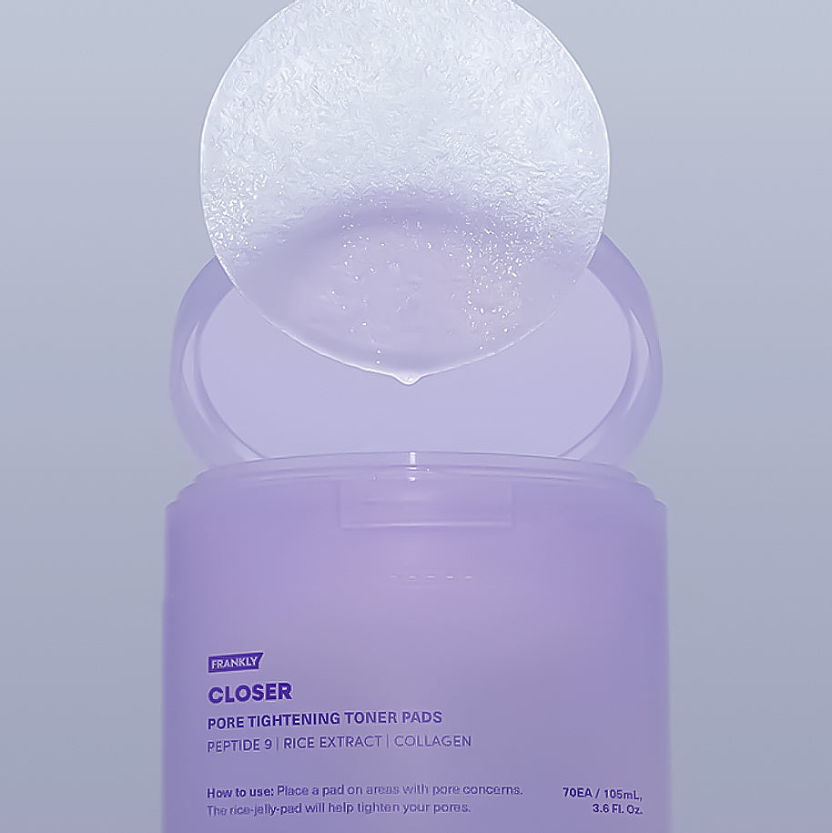 FRANKLY Closer Rice Jelly Toner Pads - Peaches&Creme Shop Korean Skincare Malta