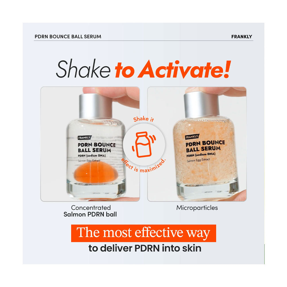 FRANKLY PDRN Bounce Ball Serum - Peaches&Creme Shop Korean Skincare Malta