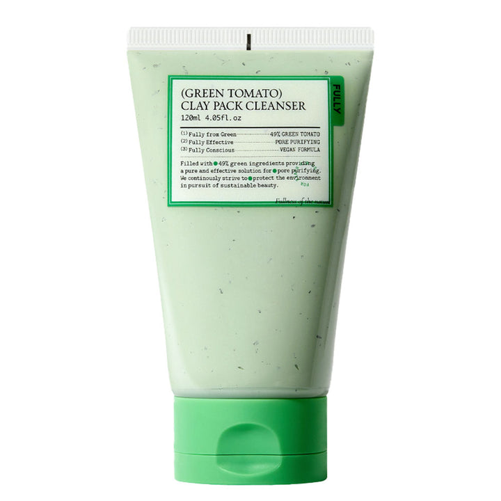 FULLY Green Tomato Clay Pack Cleanser - Peadches&Creme Shop Korean Skincare Malta