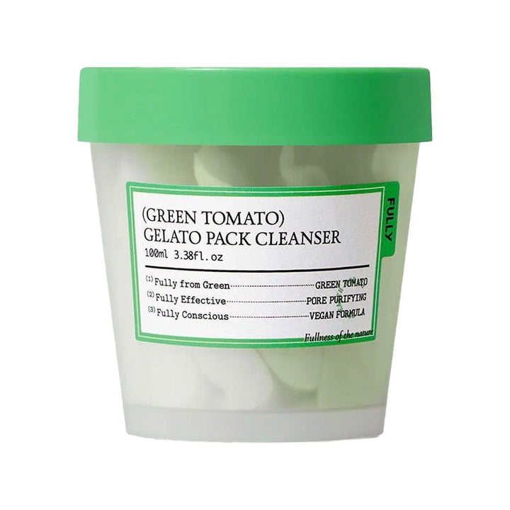 FULLY Green Tomato Gelato Pack Cleanser - Peaches&Creme Shop Korean Skincare Malta