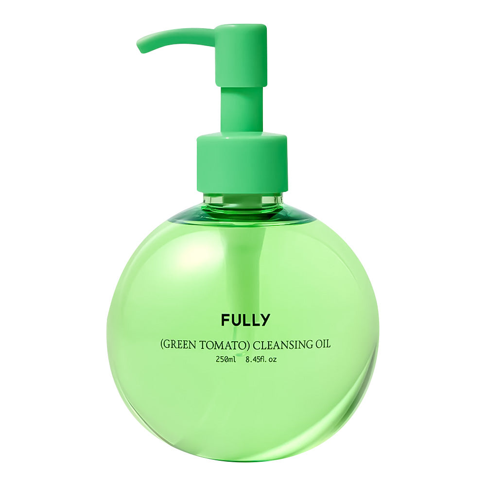 Green bottle of &