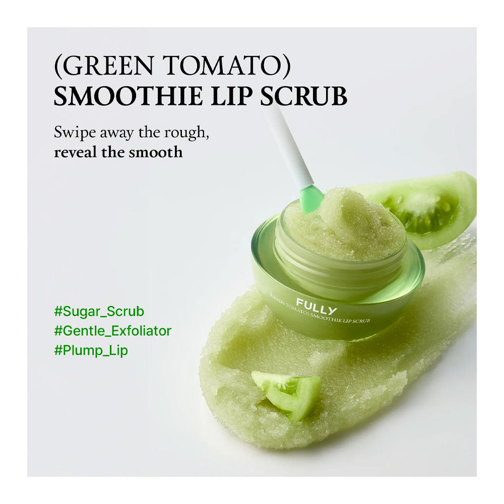 Green Tomato Smoothie Lip Scrub