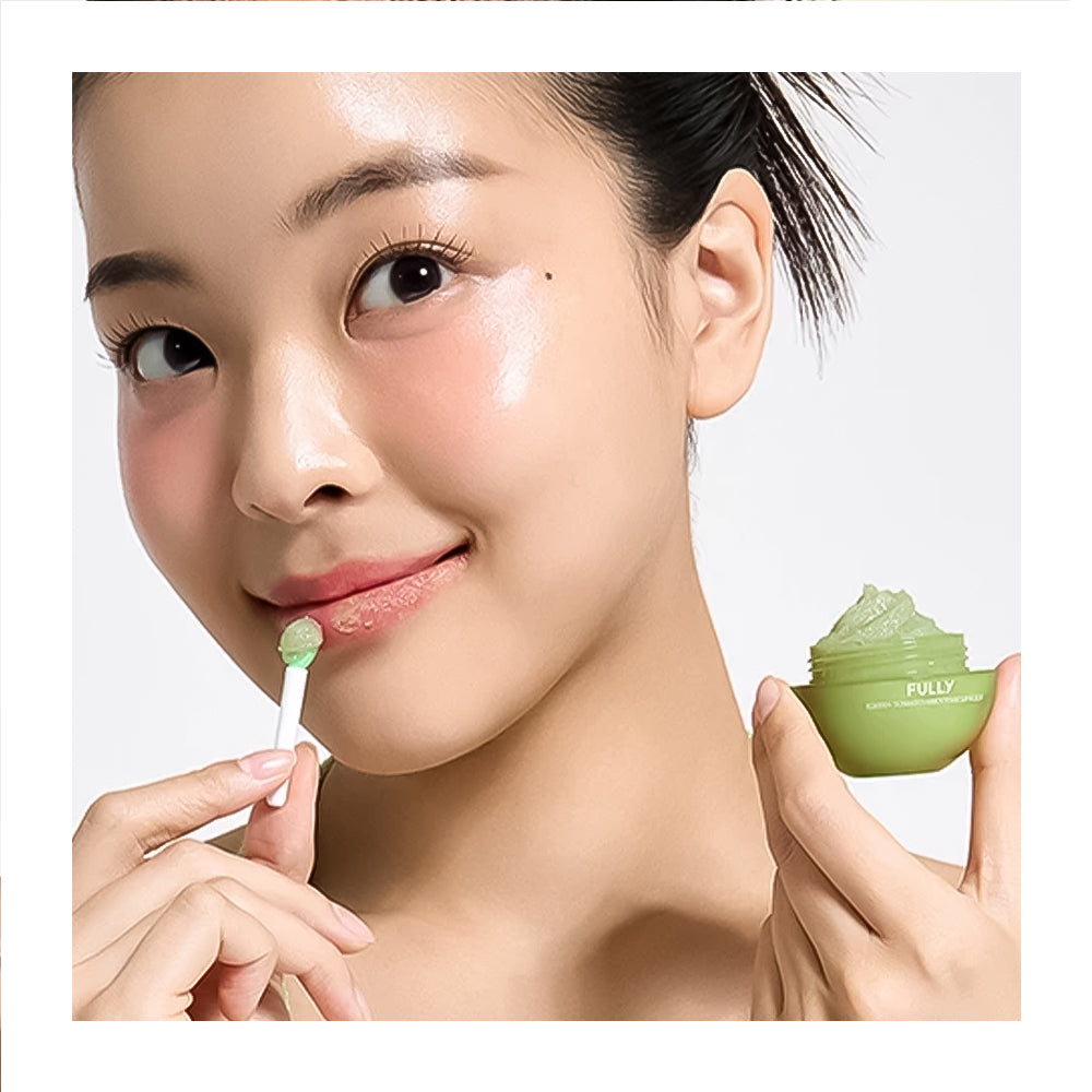 Green Tomato Smoothie Lip Scrub