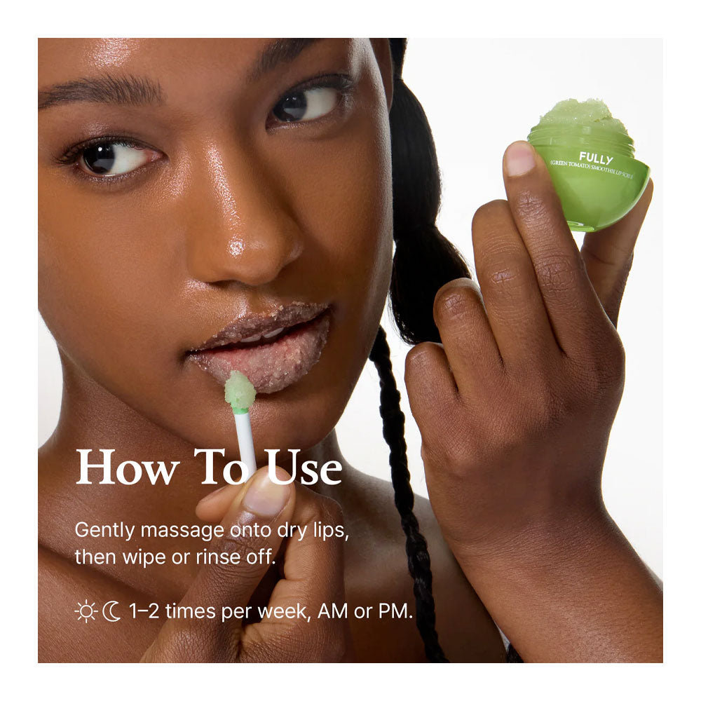 Green Tomato Smoothie Lip Scrub