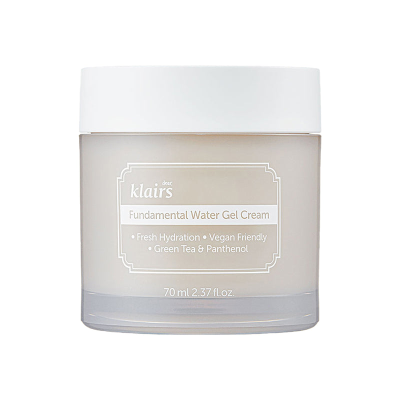 KLAIRS Fundamental Water Gel Cream - Peaches&Creme Shop Korean Skincare Malta