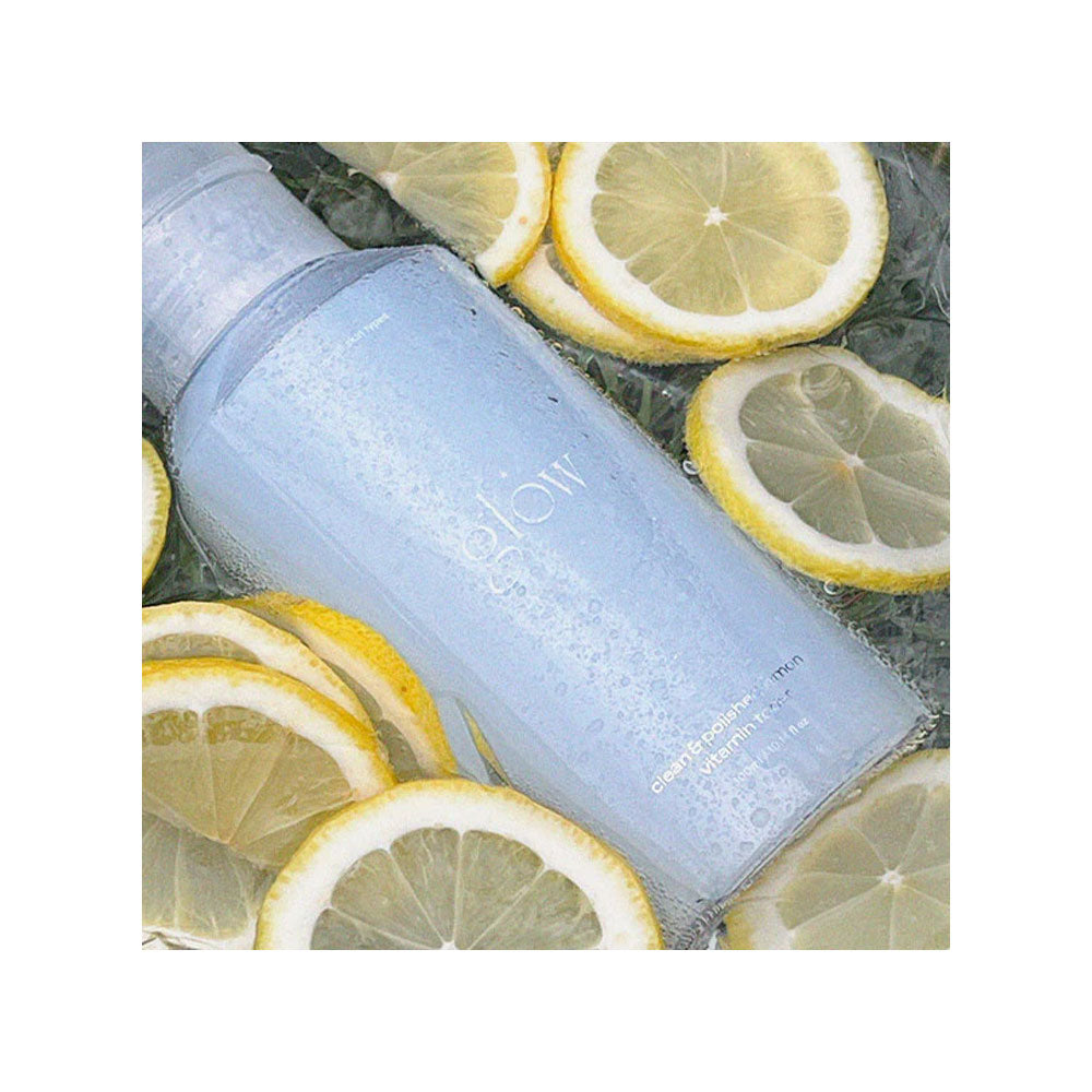 glow clean & polished lemon vitamin toner - Peaches&Creme Shop Korean Skincare Malta