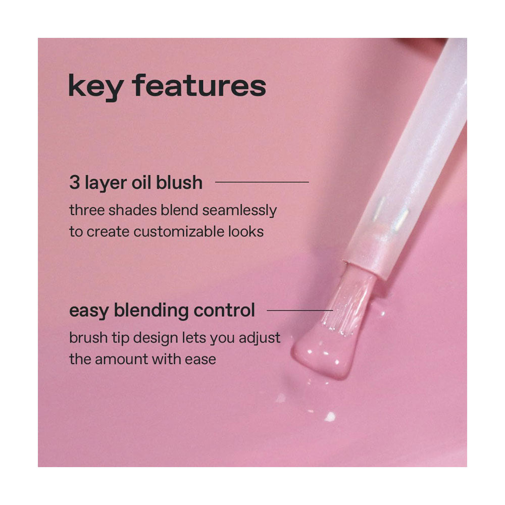 GLOW Cocktail Oil Blush - Peaches&Creme Shop Korean Skincare Malta