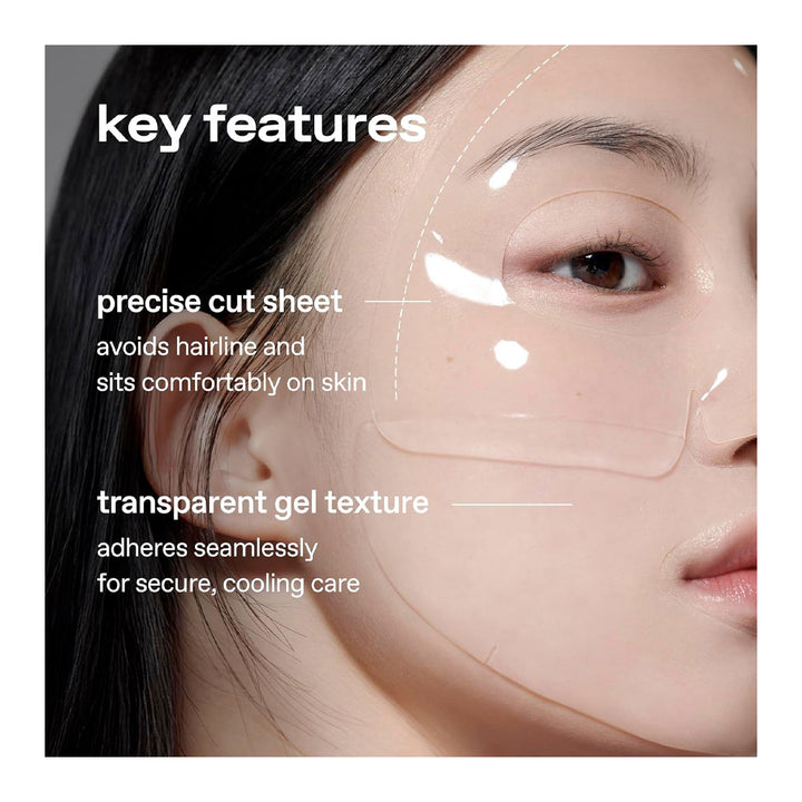 GLOW Aloe Hydrogel Sheet Mask - Peaches&Creme Shop Korean Skincare Malta