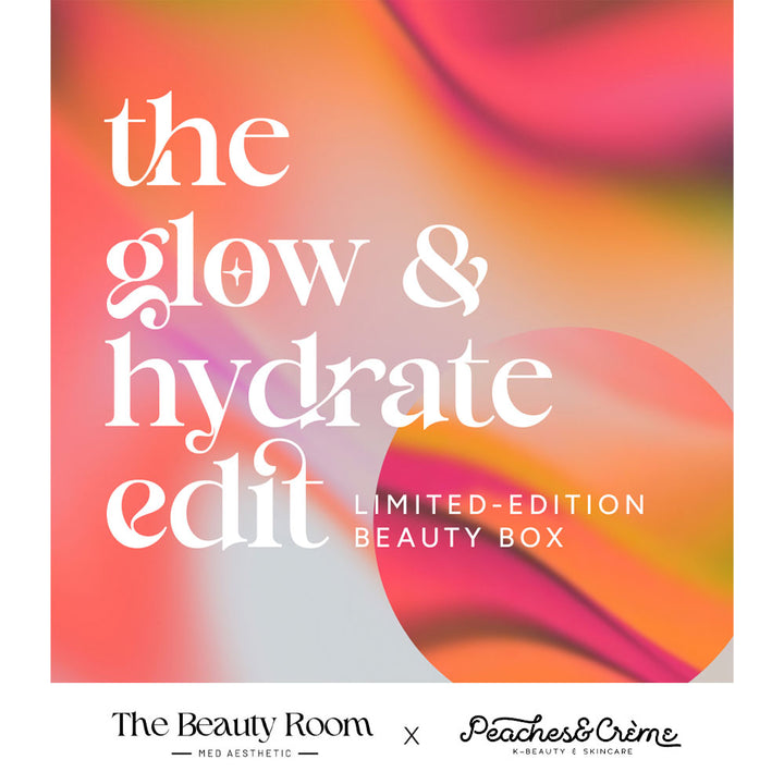 The Glow & Hydrate Edit Skincare Set - Peaches&Creme Shop Korean Skincare Malta