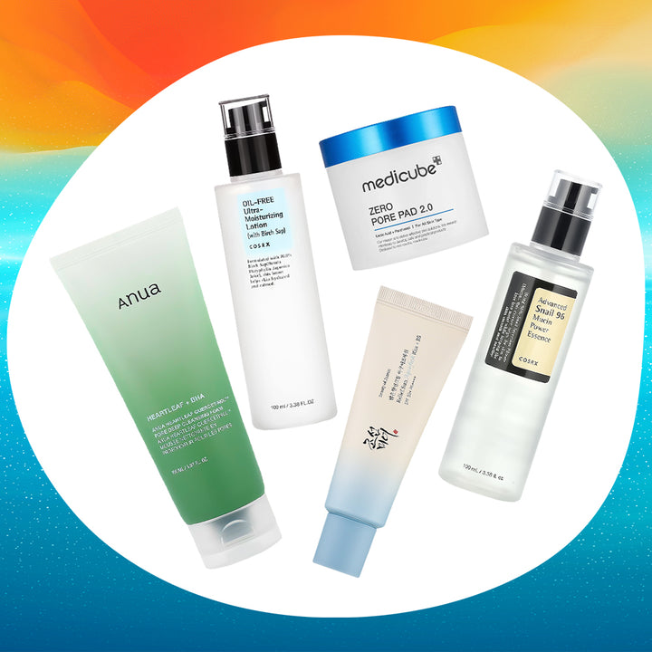 The Glow &amp; Hydrate Edit Skincare Set - Peaches&amp;Creme Shop Korean Skincare Malta