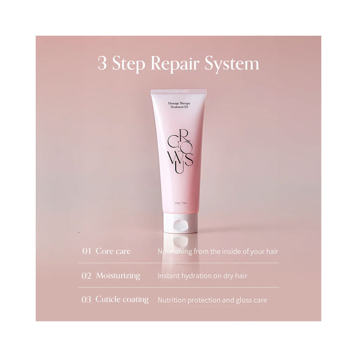 GROWUS Damage Therapy Treatment EX - Peaches&Creme Shop Korean Skincare Malta