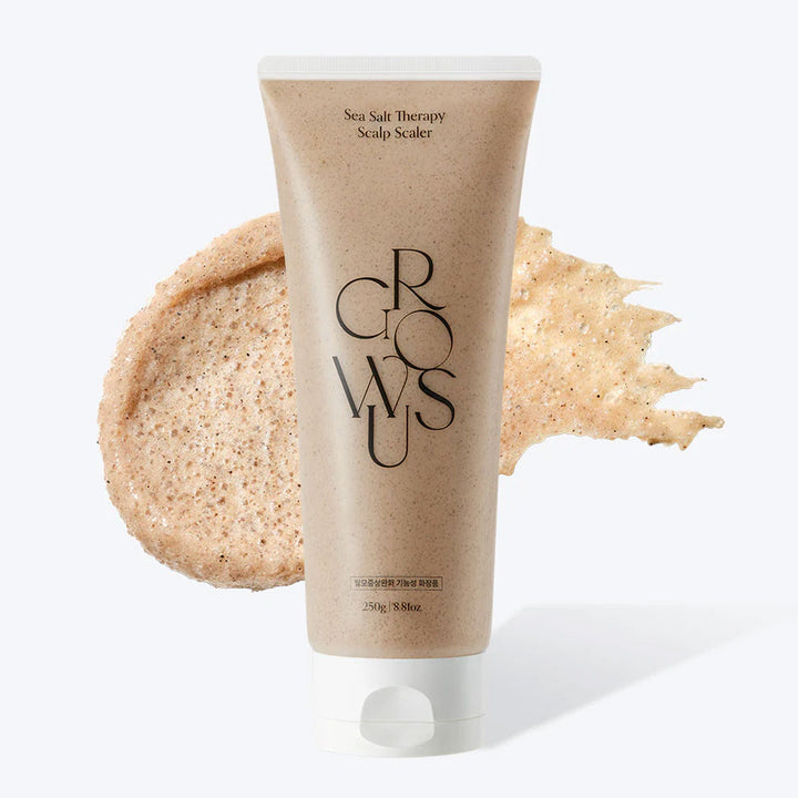 GROWUS Sea Salt Therapy Scalp Scaler - Peaches&Creme Shop Korean Skincare Malta