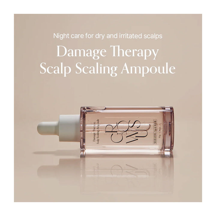 GROWUS Damage Therapy Scalp Ampoule - Peaches&Creme Shop Korean Skincare Malta