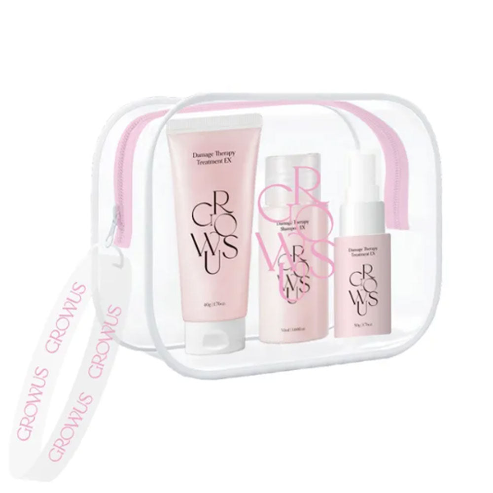 GROWUS Damage Therapy Travel Kit - Peaches&Creme Shop Korean Skincare Malta