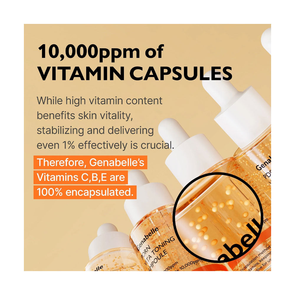 GENABELLE PDRN Vita Toning Ampoule - Peaches&Creme Shop Korean Skincare Malta