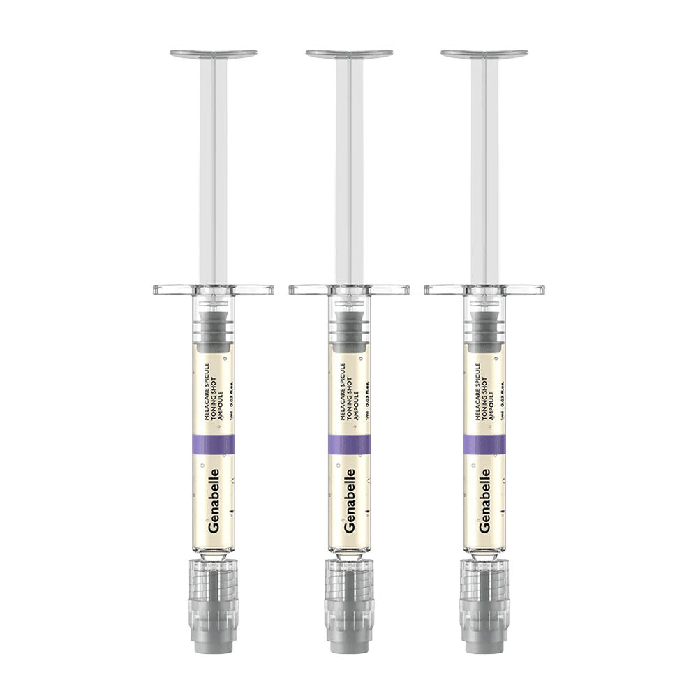 GENABELLE Melacare Spicule Toning Shot Ampoule - Peaches&Creme Shop Korean Skincare Malta