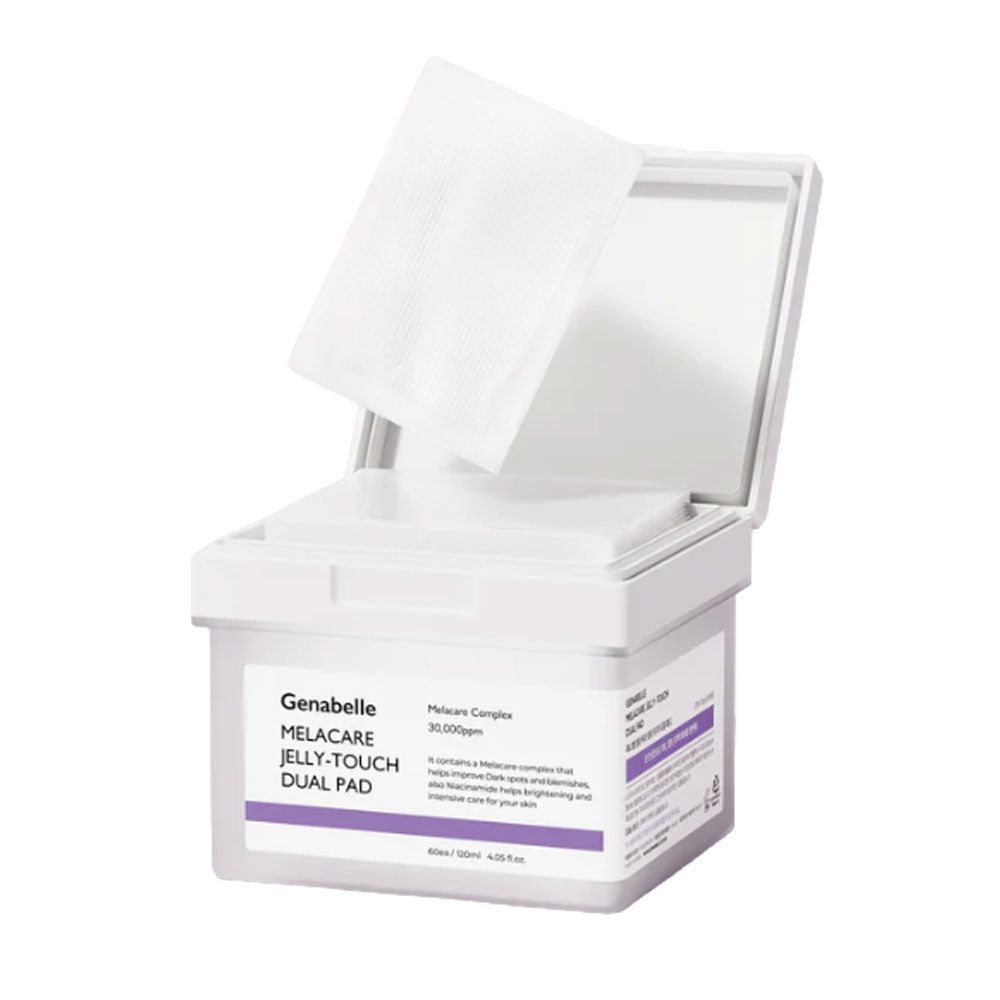 GENABELLE Melacare Jelly Touch Dual Pad - Peaches&Creme Shop Korean Skincare Malta
