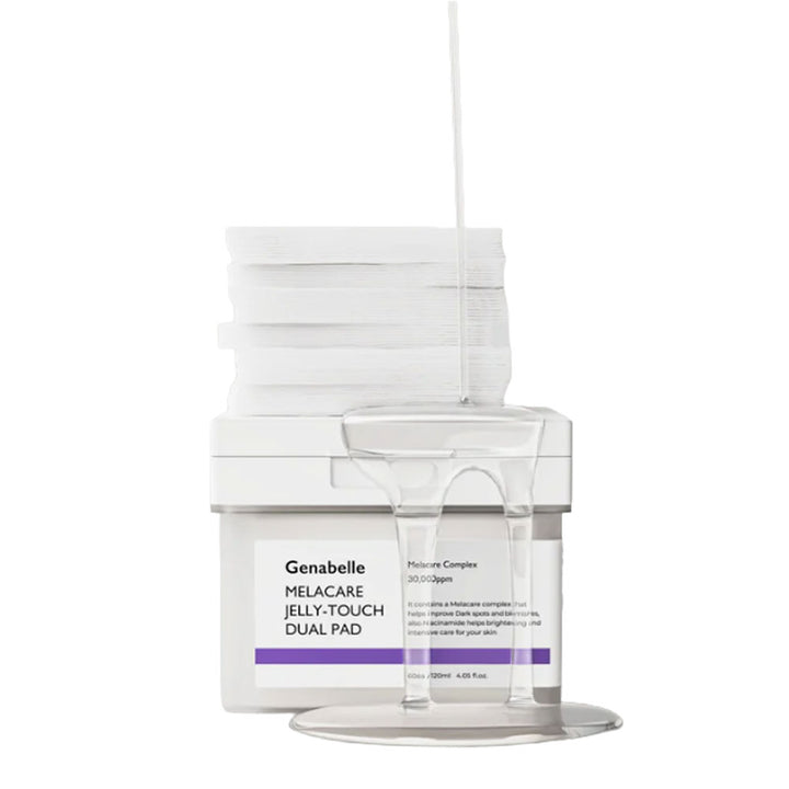 GENABELLE Melacare Jelly Touch Dual Pad - Peaches&Creme Shop Korean Skincare Malta