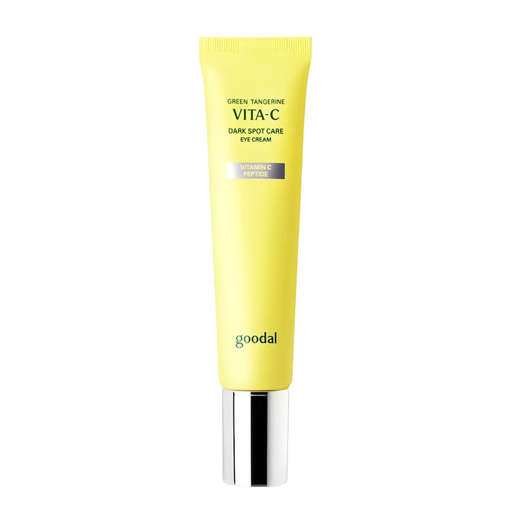GOODAL Green Tangerine Vita C Dark Circle Eye Cream - Peaches&amp;Creme Shop Korean Skincare Malta